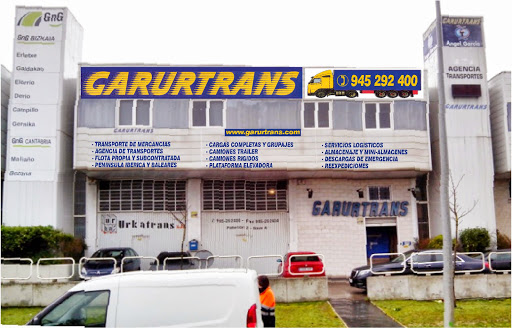 GARURTRANS Agencia de Transportes - Logística - Grupajes - Transporte de Mercancías
